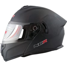 Ncr 166 Çene Açılır Kask Mat Siyah