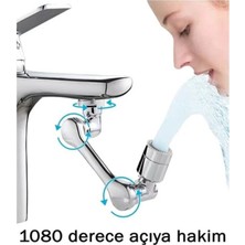 Yeni Nesil Pratik Kullanışlı Çift Su Çıkış Modlu Çok Yönlü Akrobat Musluk Başlığı