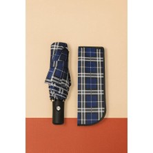 Macerati Otomatik Fonksiyon Açma Kapama Fiber Tel Kılıflı Kırmızı Ekoseli Unisex Kaliteli Lüx Şemsiye