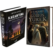 İndigo Kitap Gümüş Yürek 3: Yolun Son Şarkısı Ciltli ve Karantina 5 Ciltli Beyza Alkoç 2li Set