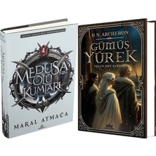 Ephesus Yayınları Gümüş Yürek 3: Yolun Son Şarkısı Ciltli ve Medusanın Ölü Kumları 4 Ciltli Maral Atmaca 2li Set