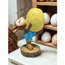 İki Cadı Tasarım Bambi Geyik Vazo Kalemlik Dekoratif Polyester Obje