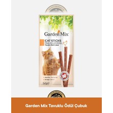 Garden Mix Tavuklu Ödül Çubuk - Kedi Stick Ödül Maması 3x5 gr