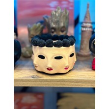 İki Cadı Tasarım Ponponlu Binbir Surat Biblo