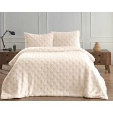 Merinos Dıamond 3 Parça Pietra Comforter Yorgan Seti 220X240 Bej