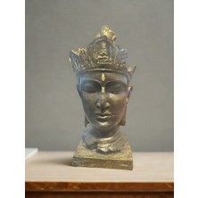 İki Cadı Tasarım Buda Otantik Model Heykel Dekoratif Polyester Biblo