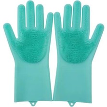 Kitchen Design Lab Sihirli Isıya Dayanıklı Silikon Çok Amaçlı Bulaşık Eldiven Fırçası