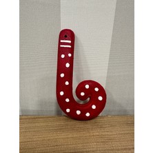 İki Cadı Tasarım Yılbaşı Süsü Şeker Çubuğu