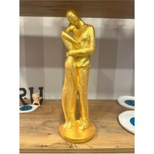 İki Cadı Tasarım Iki Sevgili Taş Heykel, Biblo, Dekoratif Obje