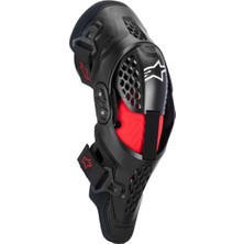 Alpinestars Sx-1 Plasma Diz Koruma Siyah  Kırmızı