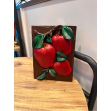 İki Cadı Tasarım Elma Pano