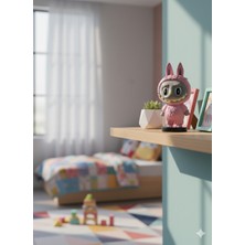 İki Cadı Tasarım Lbb Biblo, Pembe Dekoratif Polyester Obje - 13CM