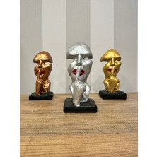 İki Cadı Tasarım Sus 3'lü Biblo Figür Set