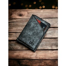 Kalkan Deri Italyan Minimal Deri Kartlık