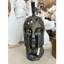 İki Cadı Tasarım Soyut Savaşçı Tasarımı Büyük Boy Ham Polyester Heykel Sanatsal Ev Dekoru