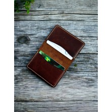 Kalkan Deri Italyan Minimal Deri Kartlık