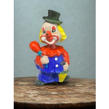 İki Cadı Tasarım Palyaço Oynar Başlı Dekoratif Polyester Obje