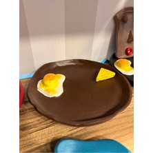 İki Cadı Tasarım Seramik Kahvaltı Tabağı