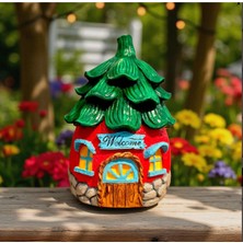 İki Cadı Tasarım Çilek Ev Dekoratif Biblo , Ev , Bahçe Dekor Heykel