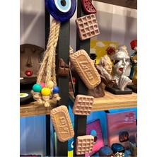 İki Cadı Tasarım Lotus Seramik Magnet Seti