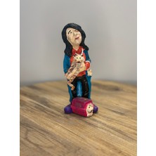 İki Cadı Tasarım Veteriner Kadın Biblo