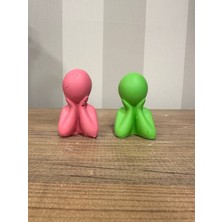 İki Cadı Tasarım Ikili Soyut Dekoratif Biblo, Dekoratif Obje