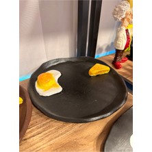 İki Cadı Tasarım Seramik Kahvaltı Tabağı