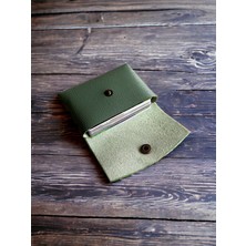 Kalkan Deri Nova Dikişsiz Hakiki Deri Kartlık - El Yapımı, Şık ve Dayanıklı - Minimalist