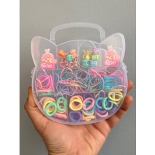 Sidens Store Renkli Çoklu Çocuk Toka Seti Kutulu