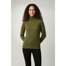 Wekame Kadın Balıkçı Yaka Yumuşak Triko Kazak