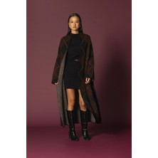 Avrile Baklava Desenli Triko Hırka