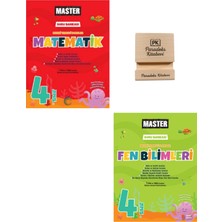 Okyanus Yayınları 4. Sınıf Master Matematik ve Fen Bilimleri Soru Bankası + Telefon Standı