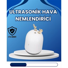 Maarketim 4–8 Saat Çalışma Süreli USB Portatif Masa Nemlendirici