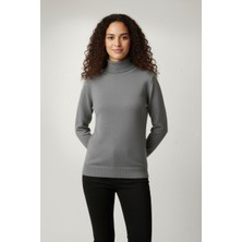 Wekame Kadın Balıkçı Yaka Yumuşak Triko Kazak