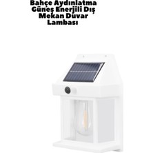 Maarketim Güneş Enerjili Duvar Lambası