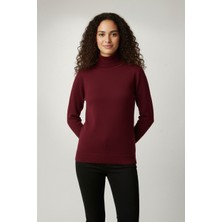 Wekame Kadın Balıkçı Yaka Yumuşak Triko Kazak