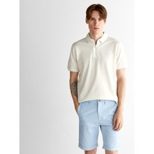 Gant Erkek Krem Regular Fit Logolu Polo