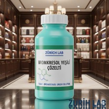 Kimya Studio ZURIHLAB Bromkrezol Yeşili Çözelti 100 mL - Bromocresol Green Solution