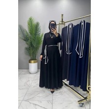 Ayliz Kadın Pamuklu Kristal Belis Kumaş Likralı Tam Boy