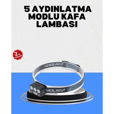 Brf Gece Koşusu Için LED Kafa Lambası El Sensörlü