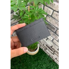 Guard Mat Siyah Deri Kartlık
