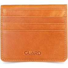 Guard Antik Taba Patlı Tasarım Deri Kartlık