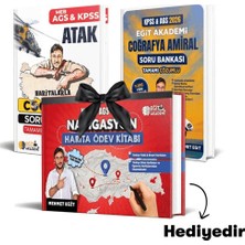 Eğit Akademi Kpss - Ags Coğrafya Soru Bankası - Ödev Kitabı Seti