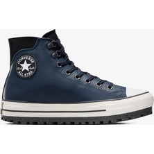 Converse Chuck Taylor All Star City Trek Unisex Lacivert Deri Sneaker