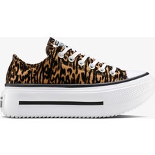 Converse Chuck Taylor All Star Lift Double Stack Unisex Kahverengi Sneaker