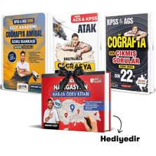 Eğit Akademi Kpss - Ags Coğrafya Tamamı Çözümlü Soru Bankası Seti