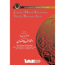 Letaifu'l-Mearif Kitabından Vazaifu Ramazan Şerhi