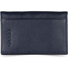 Guard Lacivert Temi Nappa Deri Kartlık