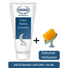 Ersağ Gecebakım Losyonu 100 ml + (Sabunluk Hediyemiz) 142-08