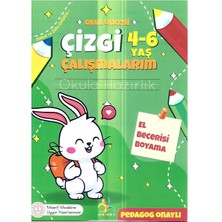 Okul Öncesi Çizgi Çalışmaları ve El Becerisi Boyama, 4-6 Yaş Çocuklar Için Gelişim Aktiviteleri